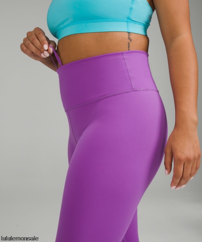 Lululemon Damen DELULU076 | Lululemon Deutschland Moonlit Magenta Wunder Train High-rise Crop 23